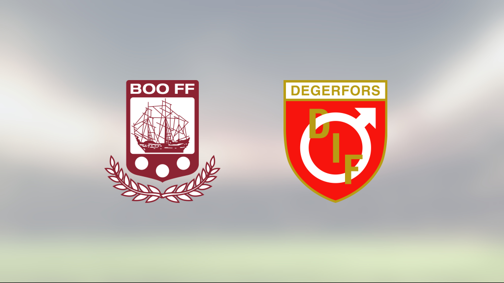Boo vann mot Degerfors på Boovallen