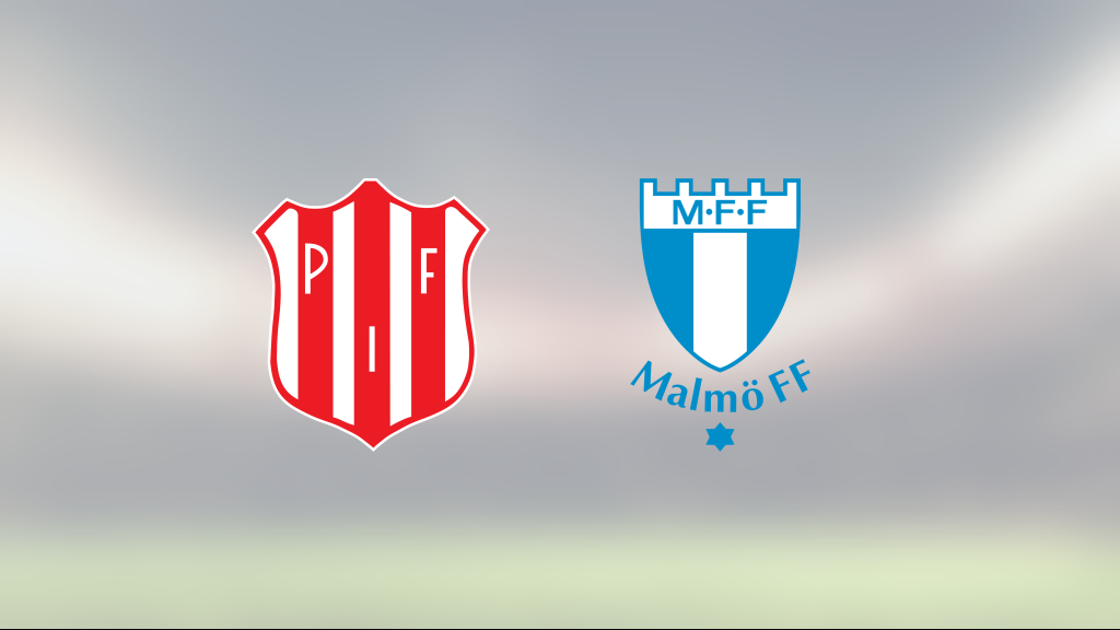 Förlust på hemmaplan för Piteå mot Malmö FF