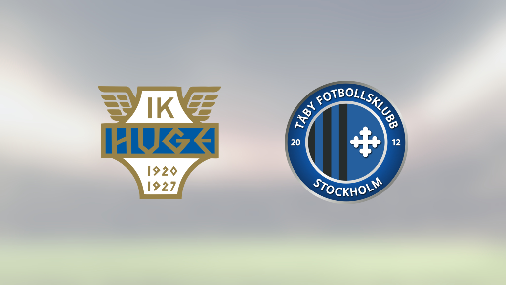 Täby FK fixade en poäng borta mot Huge