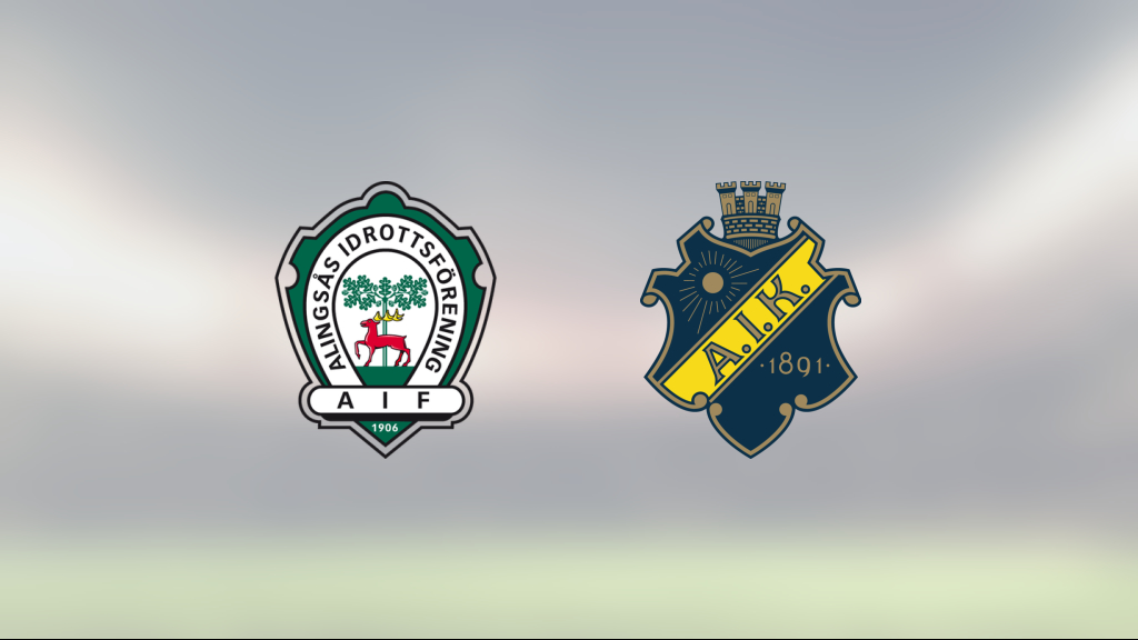 AIK segrare borta mot Alingsås IF – Daniella Famili matchvinnare