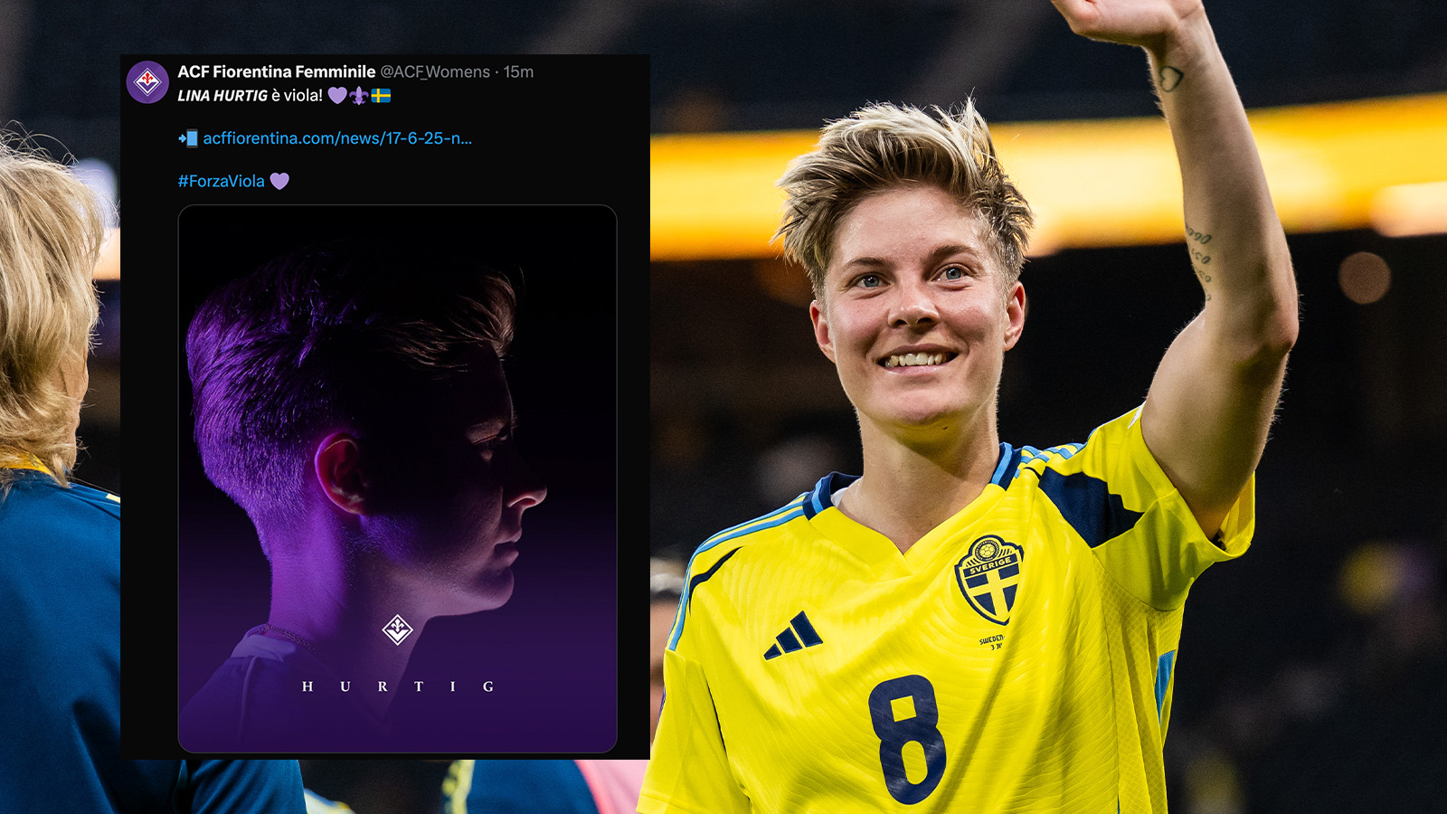 Klart: Lina Hurtig skriver på för Fiorentina