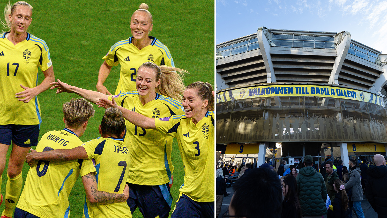 Bekräftat: Sveriges semifinal spelas på Gamla Ullevi