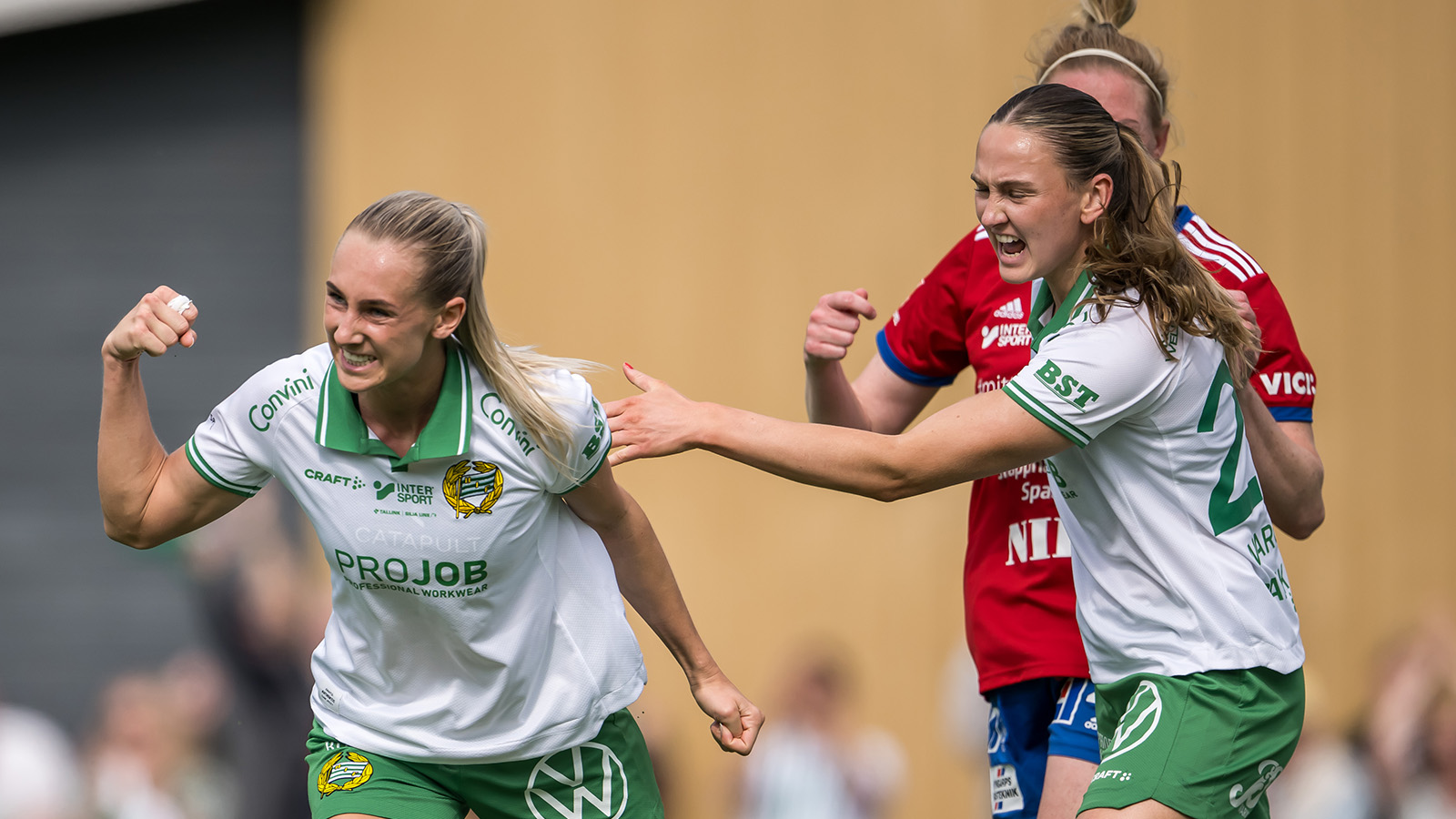 TV: Hammarby upp i serieledning – Wangerheim med två nya mål