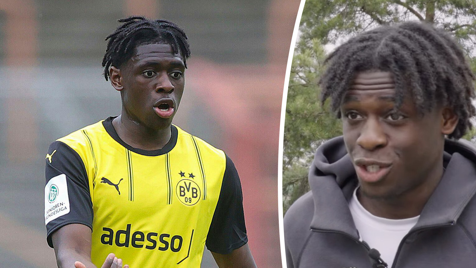 TV: ”Tuffare än jag trodde att komma till Dortmund”