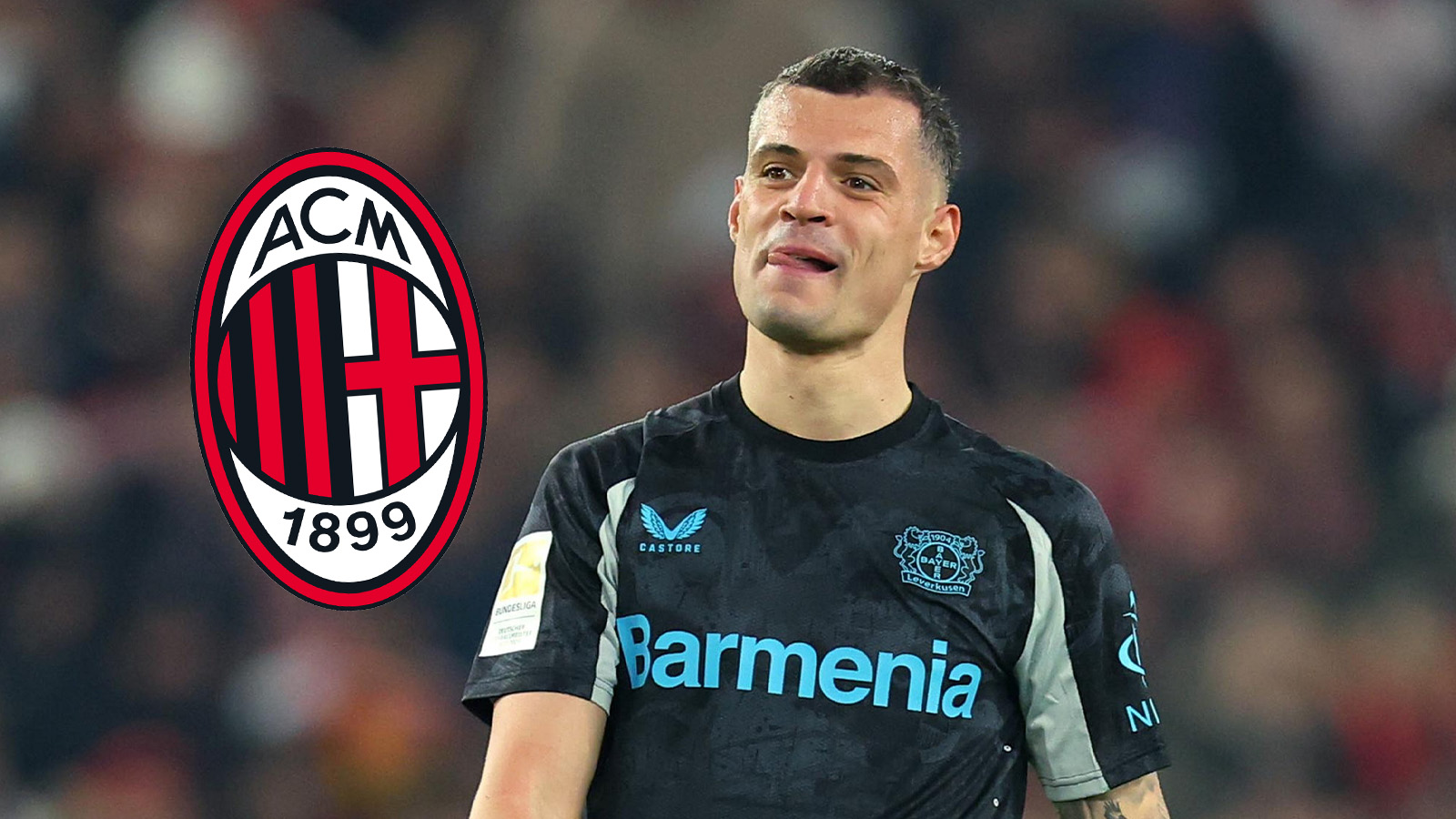 Italiensk media: Xhaka överens med AC Milan