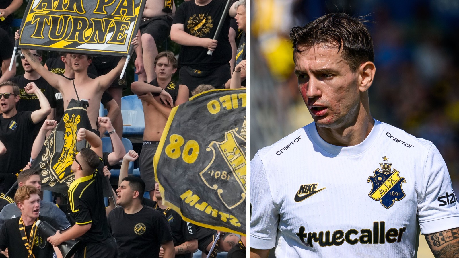 Celina hyllar tillresta AIK-klacken: ”Ger oss alltid så otroligt mycket”