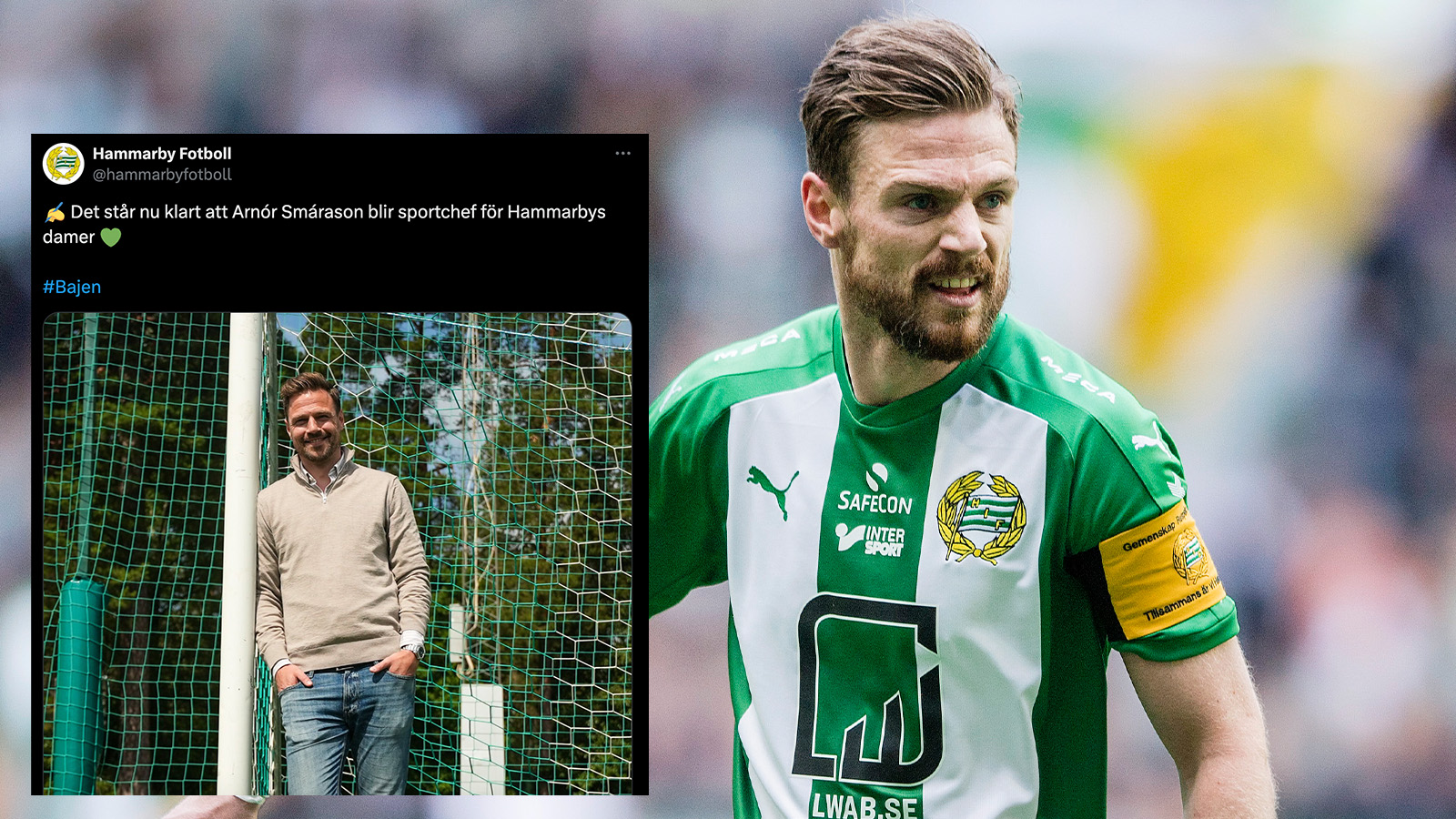 Arnór Smárason tillbaka i Hammarby: ”Jag är stolt över att vara tillbaka”