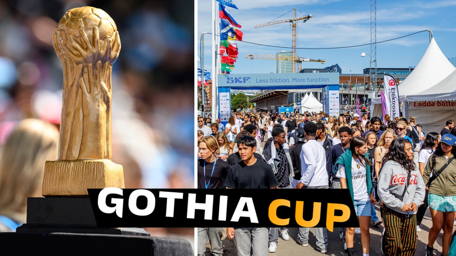 Mäktiga milstolpen – fler utländska än svenska lag i Gothia: ”Förstärker upplevelsen”