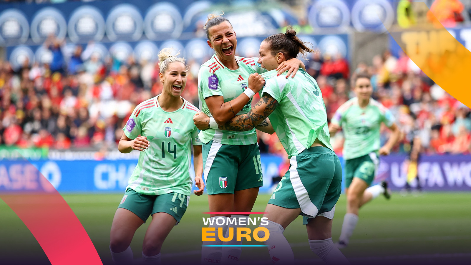 Italien besegrade Belgien – Caruso stor hjälte