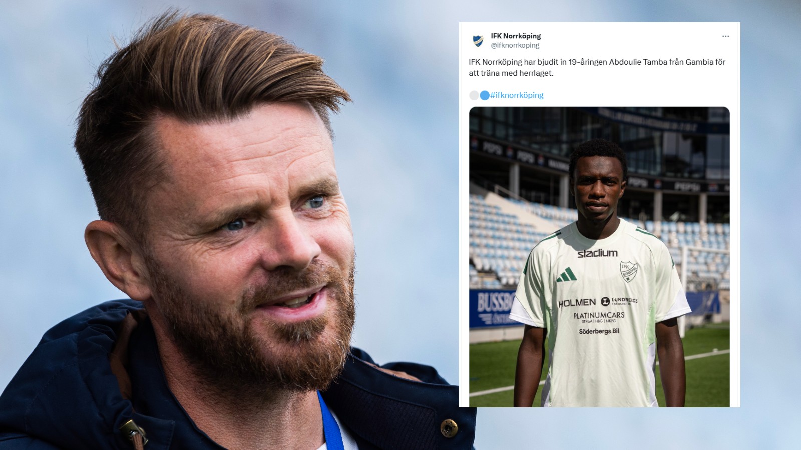 FD:s avslöjande bekräftat – Abdoulie Tamba tränar med Peking