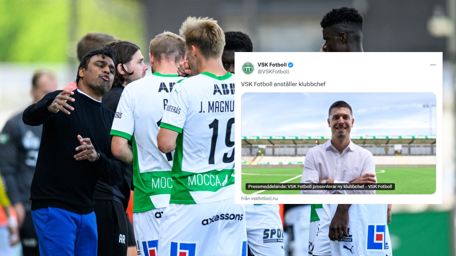 Klart: Robin Hals ny klubbchef i Västerås SK