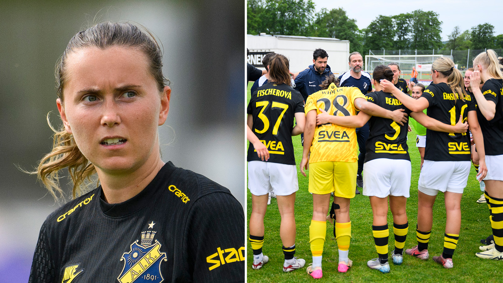 AIK:s träningsmatch inställd