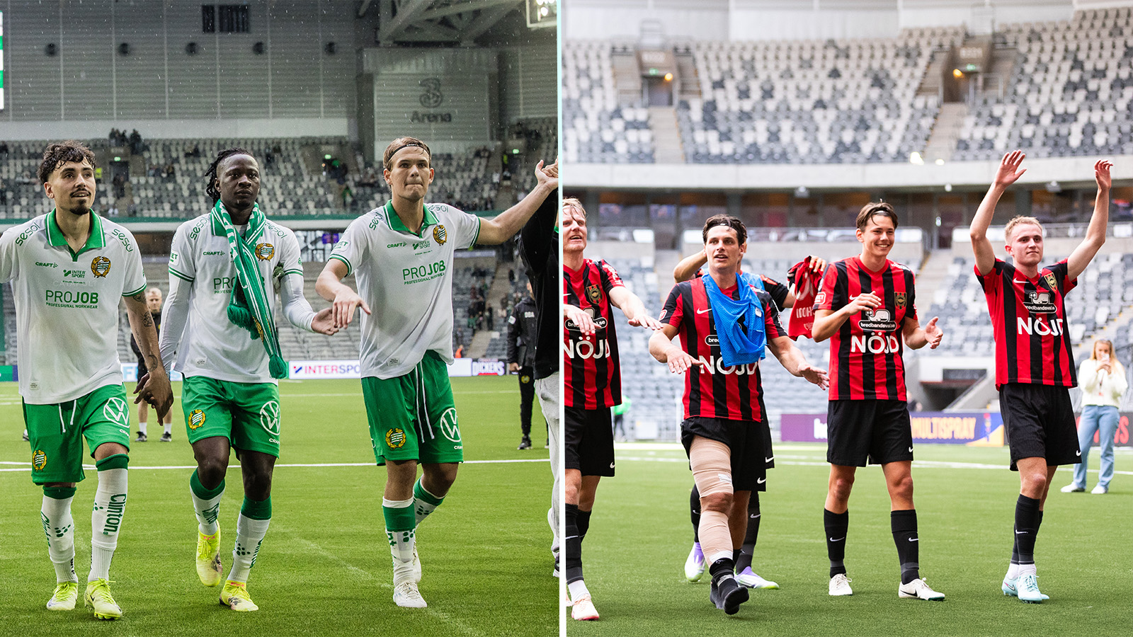 JUST NU: Så startar Hammarby och Brommapojkarna