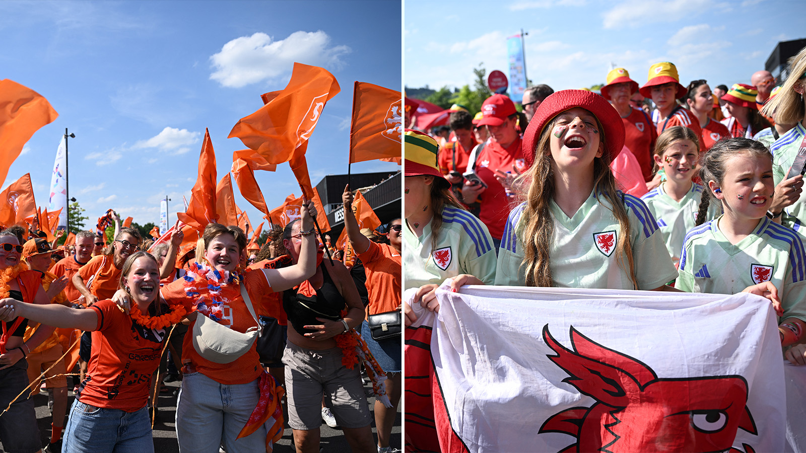 JUST NU: Så startar Wales och Nederländerna i sin EM-premiär