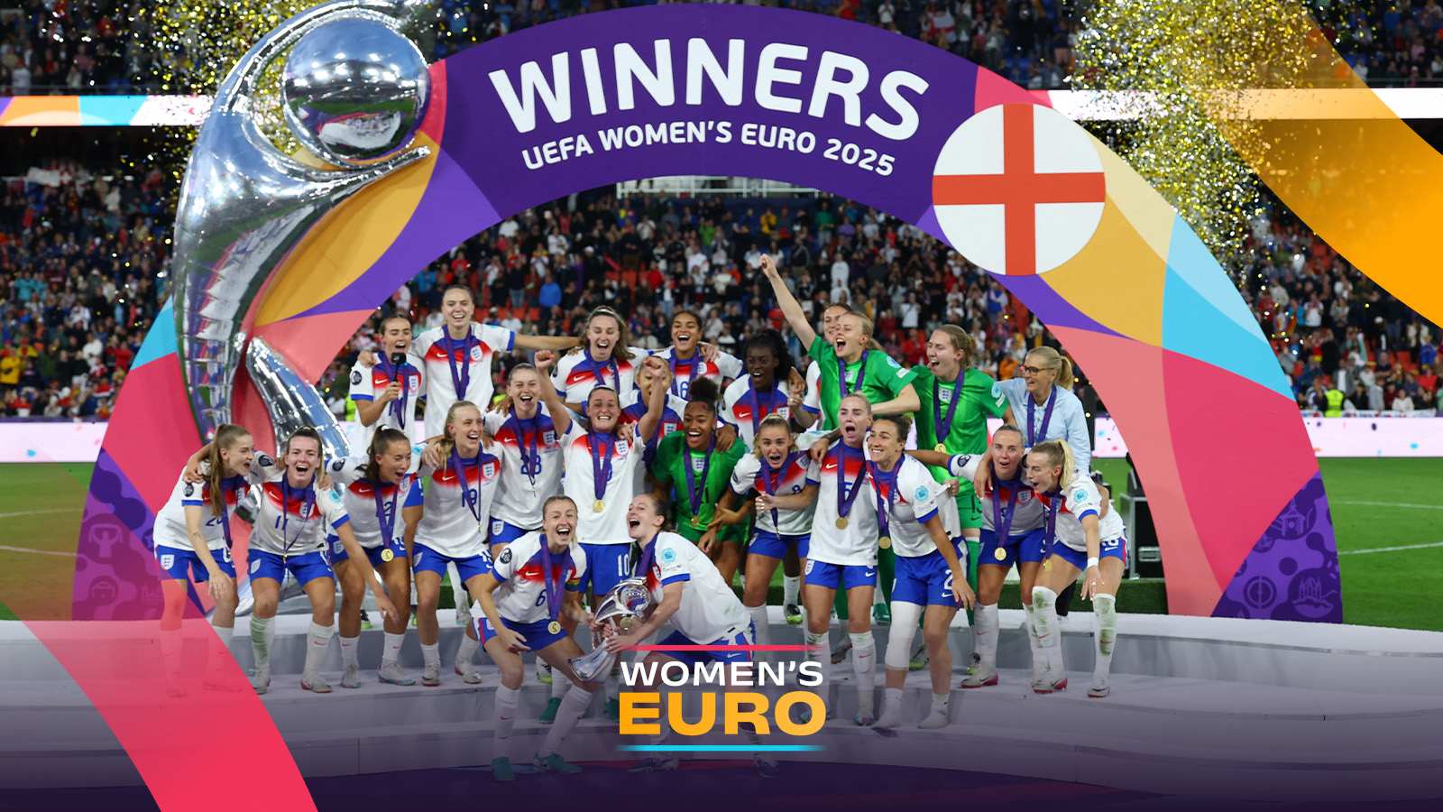 England försvarar sin titel och vinner EM-guld