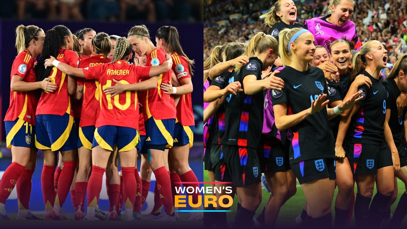 LIVE: EM-final i Schweiz – mellan England och Spanien