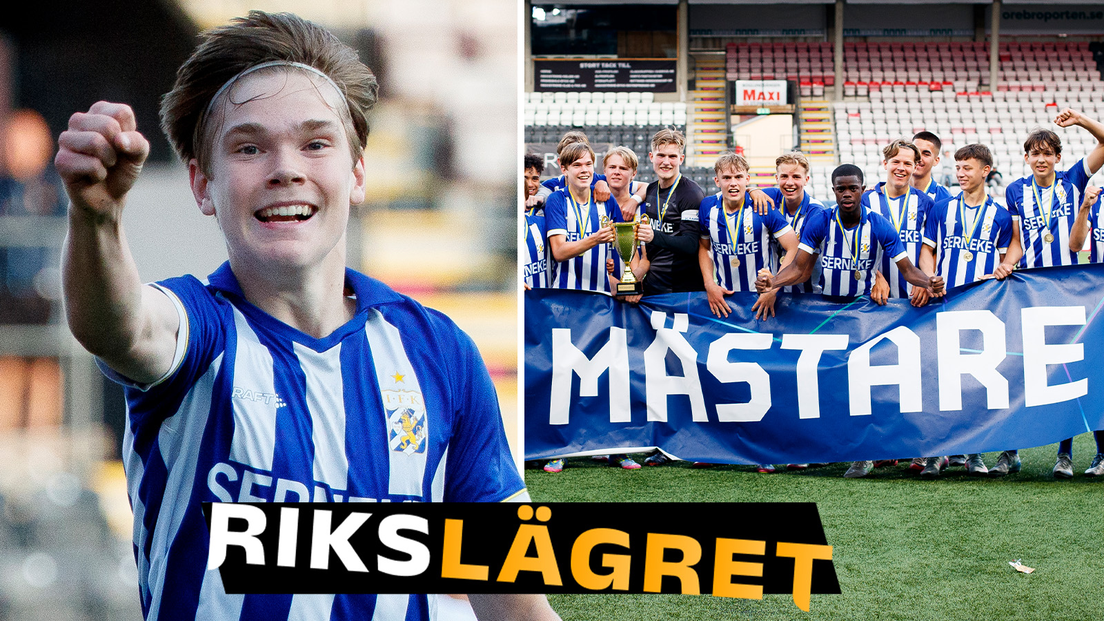 Finalsuccé med Blåvitt – nu siktar talangen mot P15-landslaget