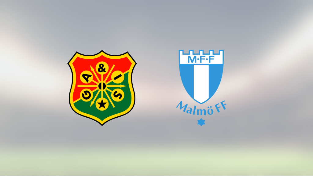 Dubbla nollor när GAIS tog emot Malmö FF
