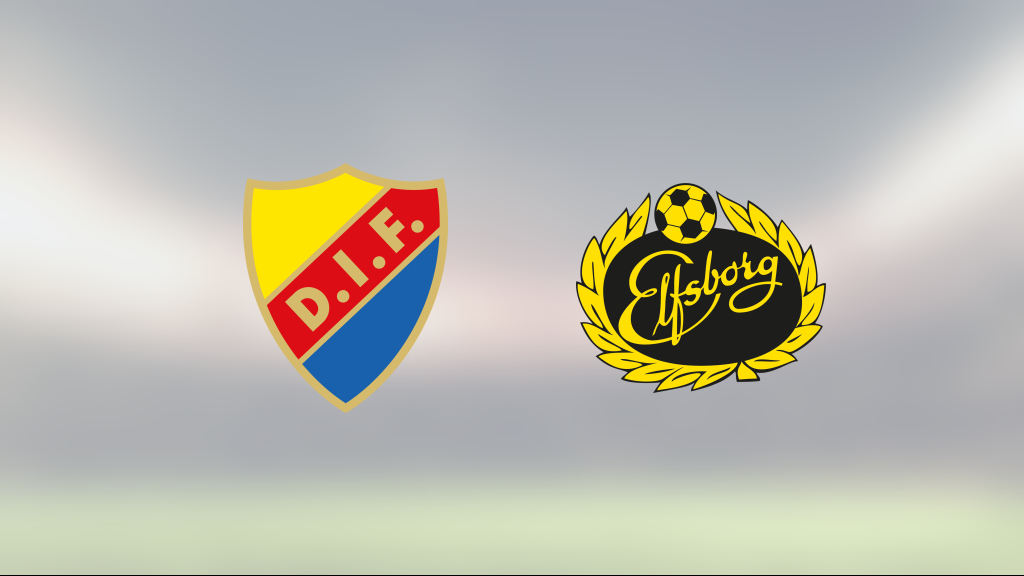 August Priske gjorde avgörande målet för Djurgården mot Elfsborg