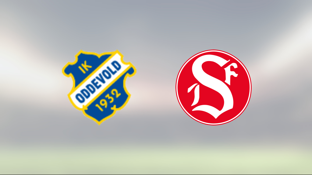 Oavgjort möte mellan Oddevold och Sandvikens IF