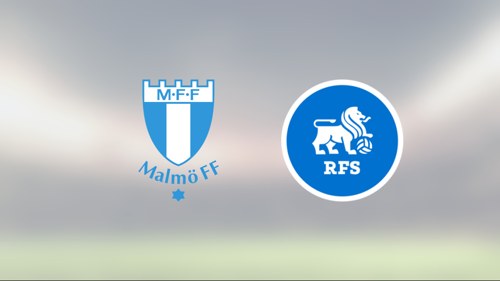 Malmö FF vann mot RFS Riga i Champions League Andra kvalomgången