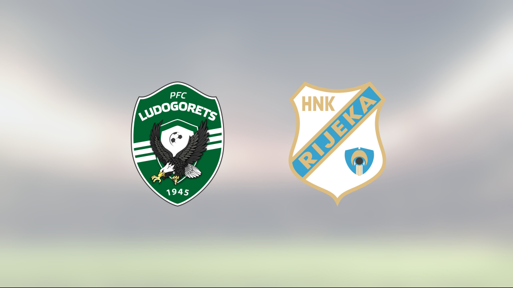 Ludogorets vann mot Rijeka i Champions League Andra kvalomgången