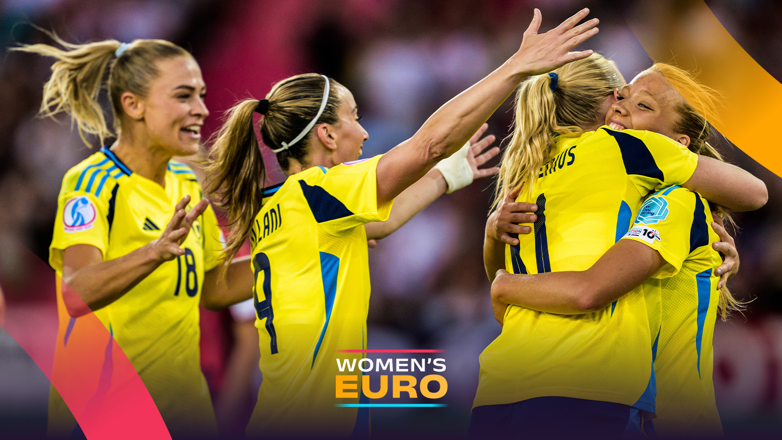 LIVE: Kvartsfinal – Sverige – England