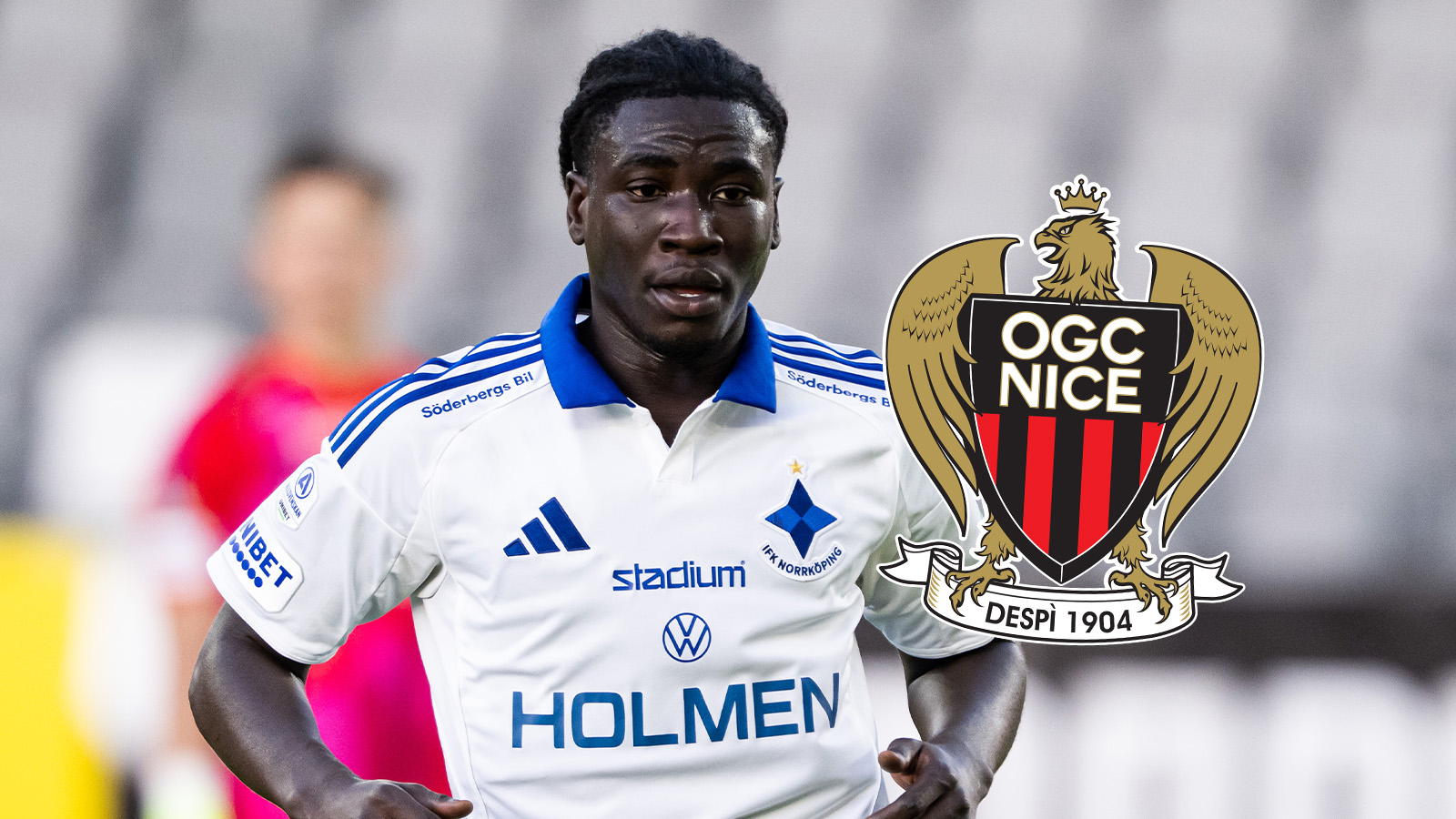 Uppgifter: Norrköping överens med Nice om Oppong
