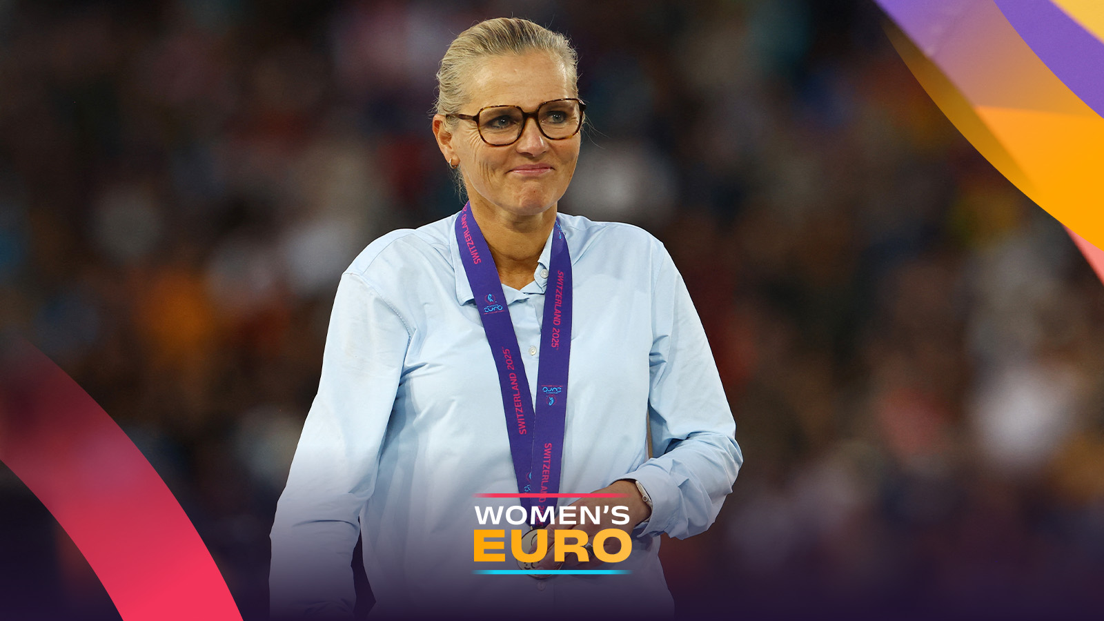 Efter guldet – Sarina Wiegman adlas