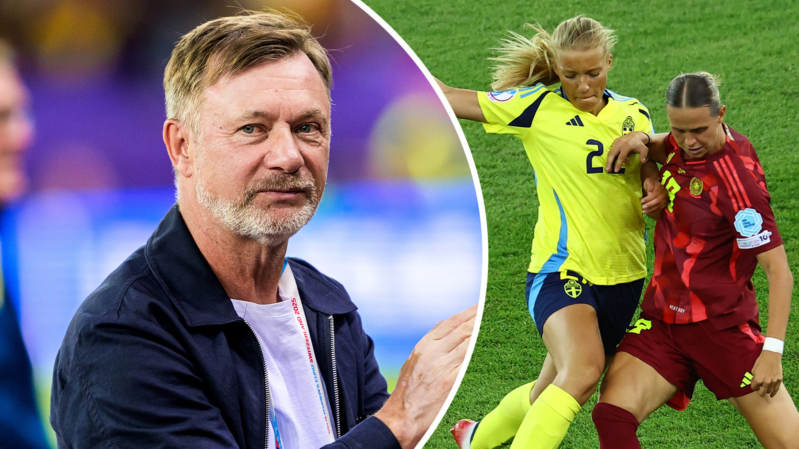Gerhardsson efter Holmbergs insats: ”Hon gör det väldigt bra”