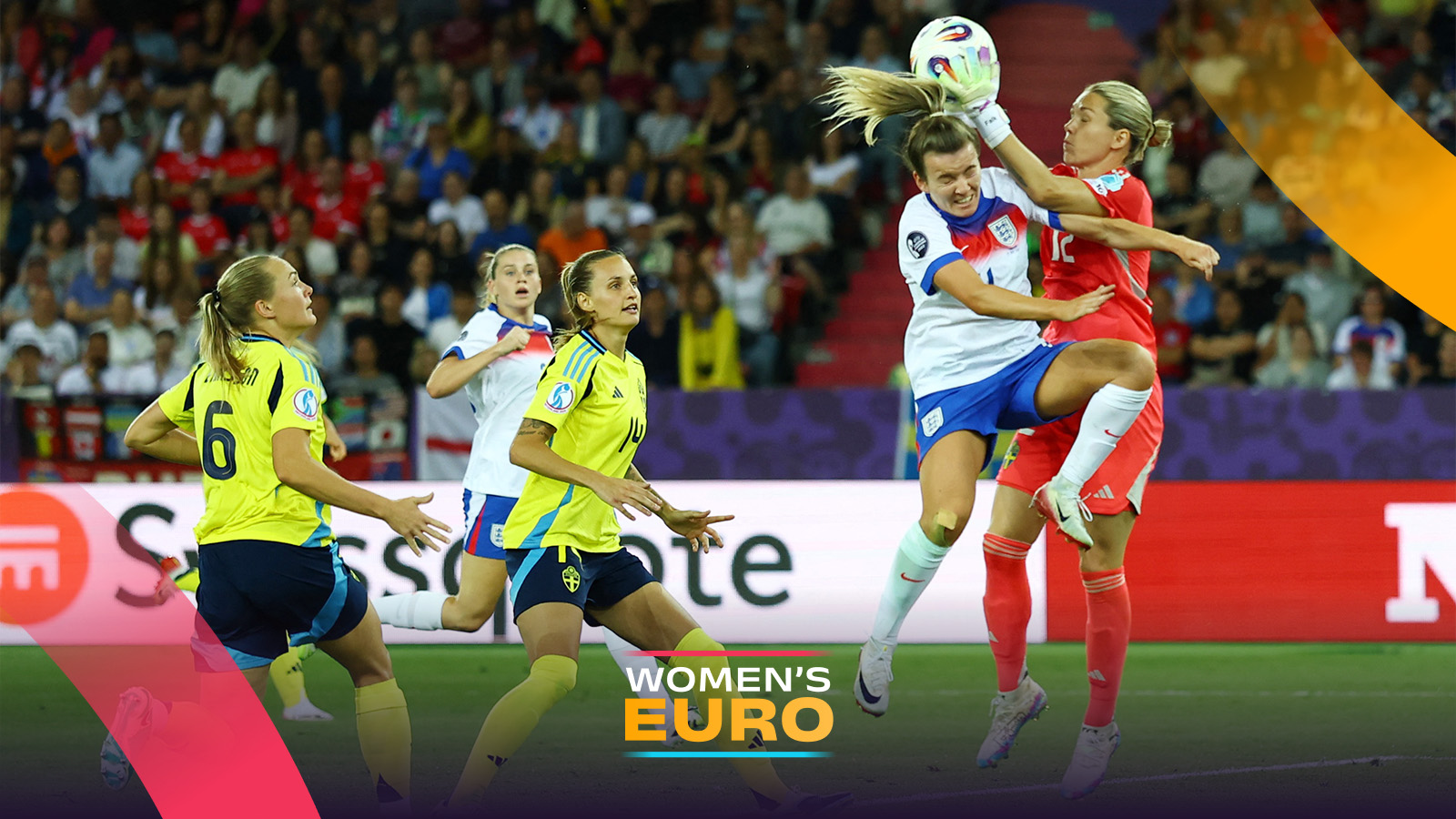 LIVE: Kvartsfinal – Sverige – England