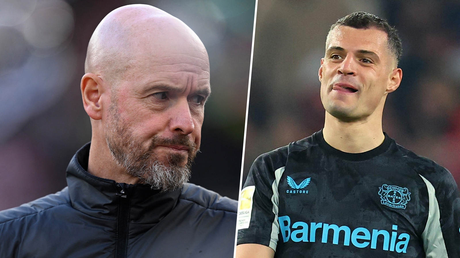 Ten Hag dementerar Xhaka-ryktet: ”Kan säga vad som helst”