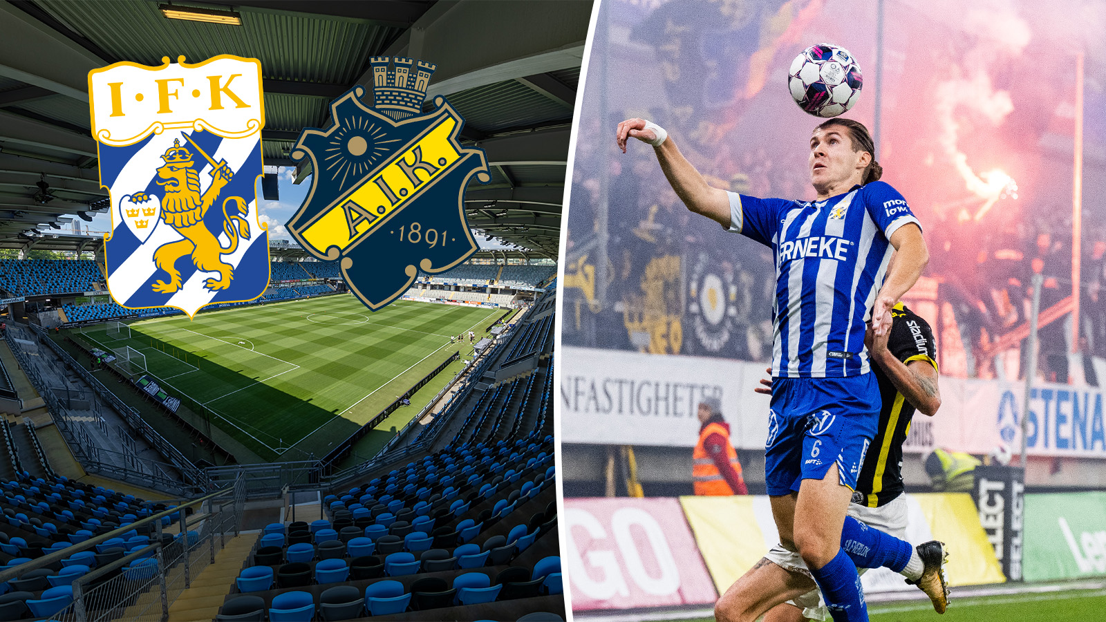 Siffrorna visar: Blåvitts tydliga fördel mot AIK på Gamla Ullevi