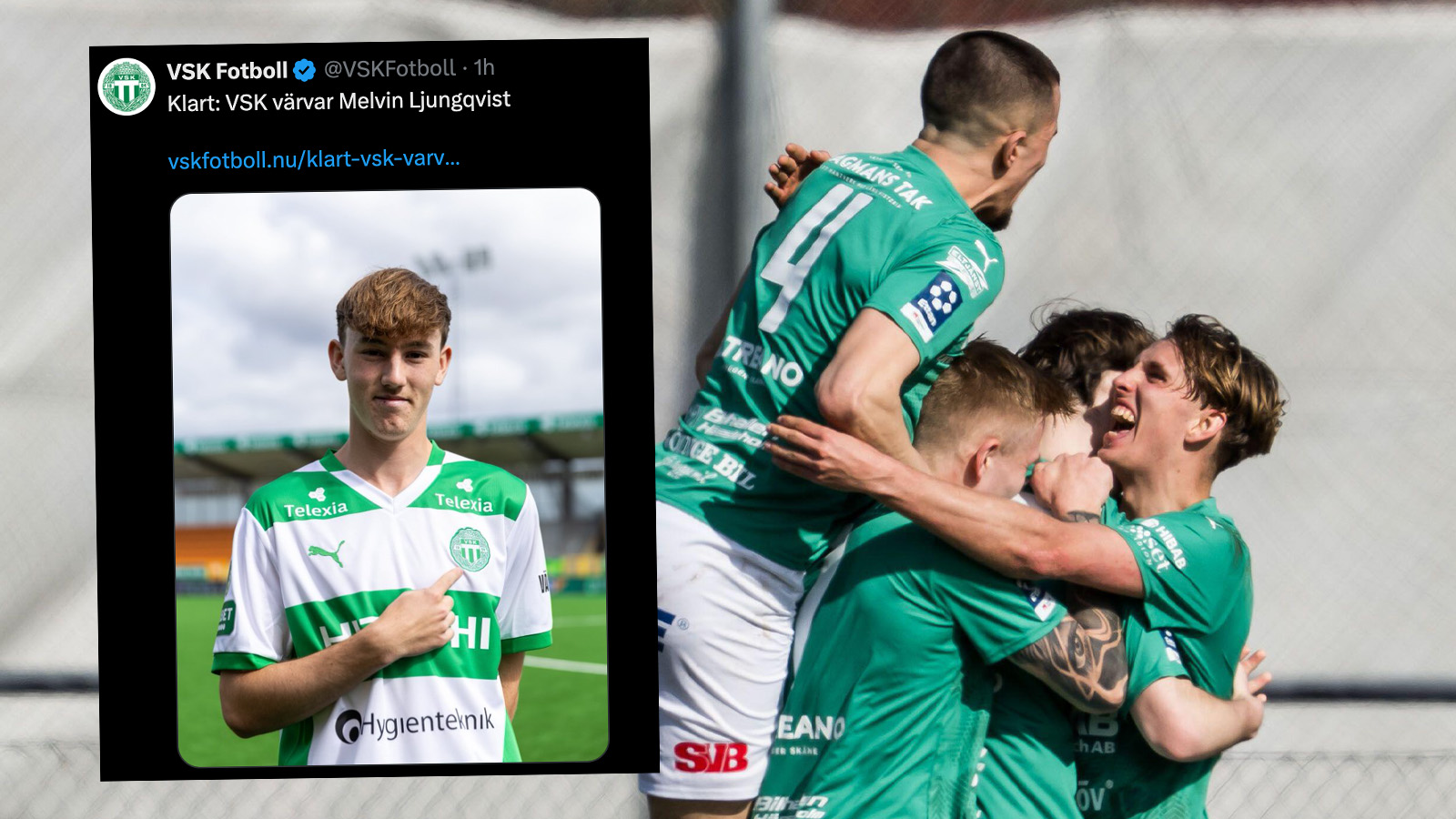 Officiellt: Västerås SK värvar Melvin Ljungqvist