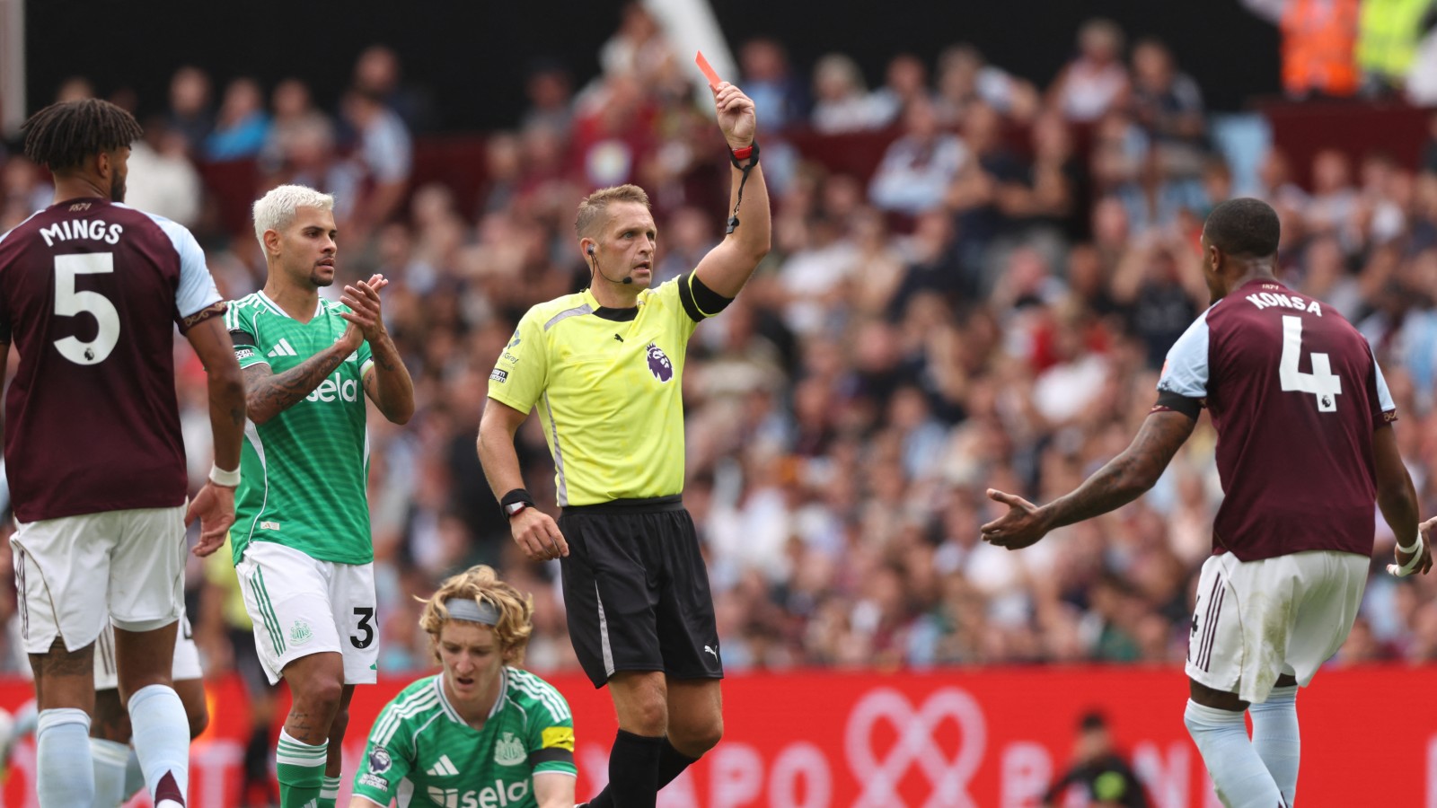 Mållöst på Villa Park – Ezri konsad visades ut