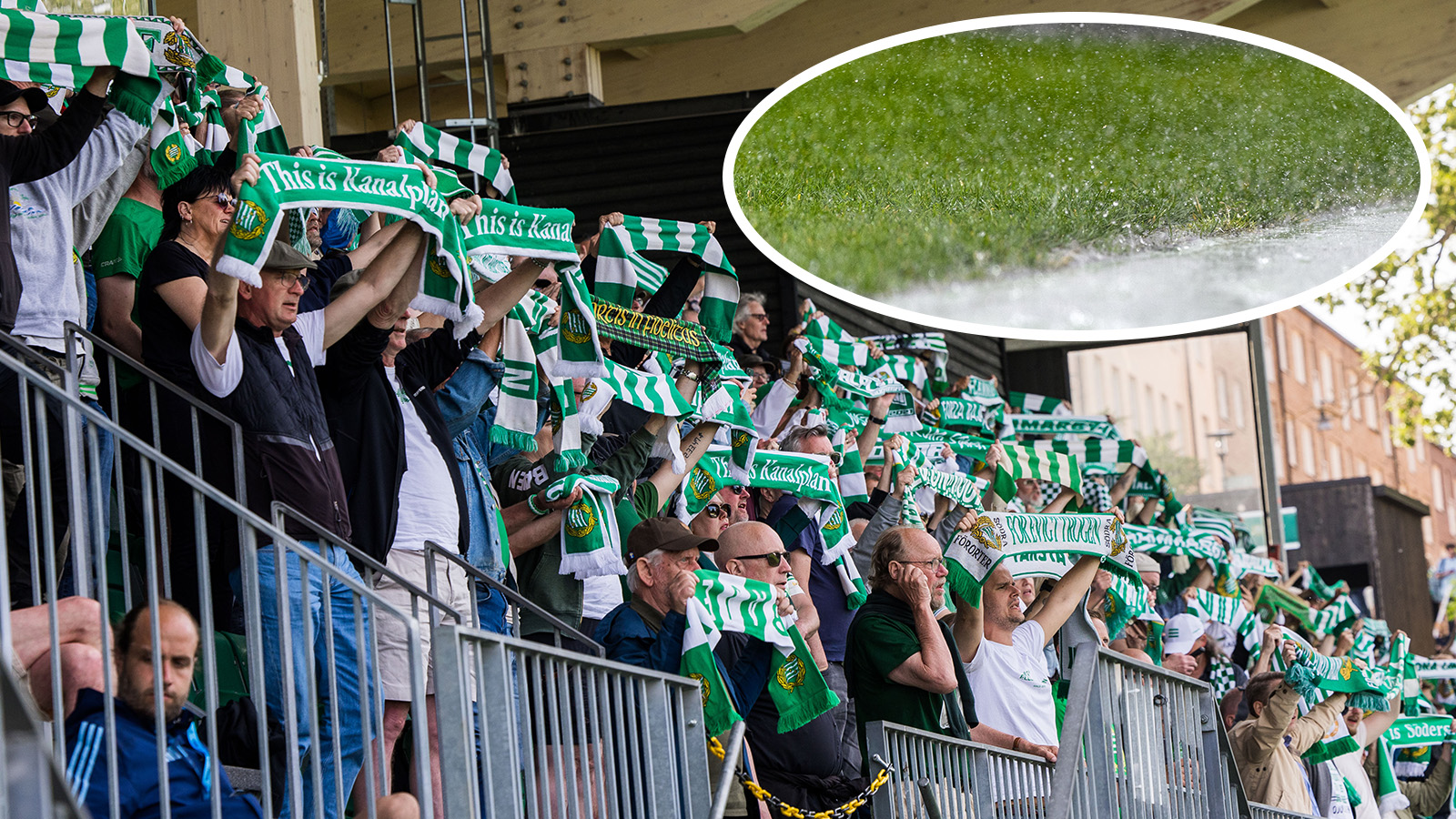 Trots skitvädret – stark publiksiffra för Bajen 