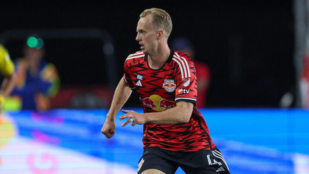Gustav Berggren debuterar för New York Red Bulls