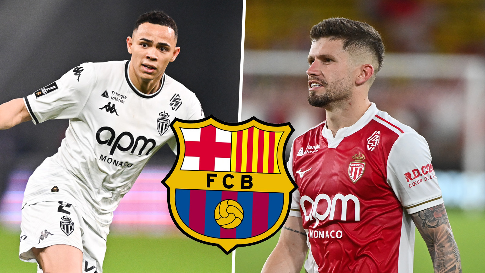 Spanska uppgifter: Barcelona jagar Monaco-duo