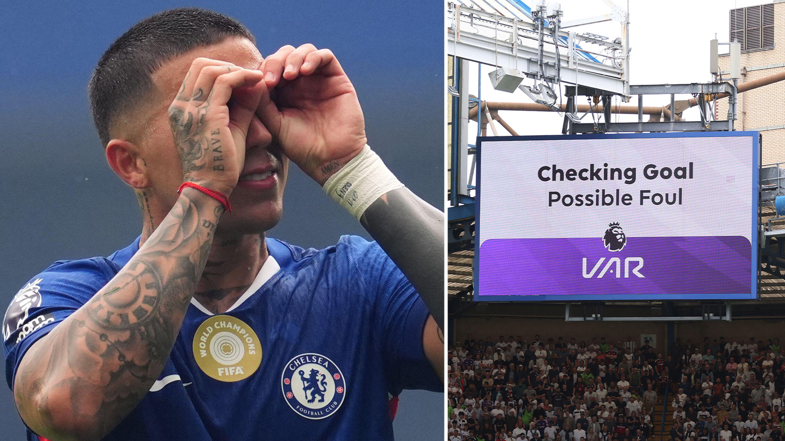 Chelsea vann – efter VAR-ilska
