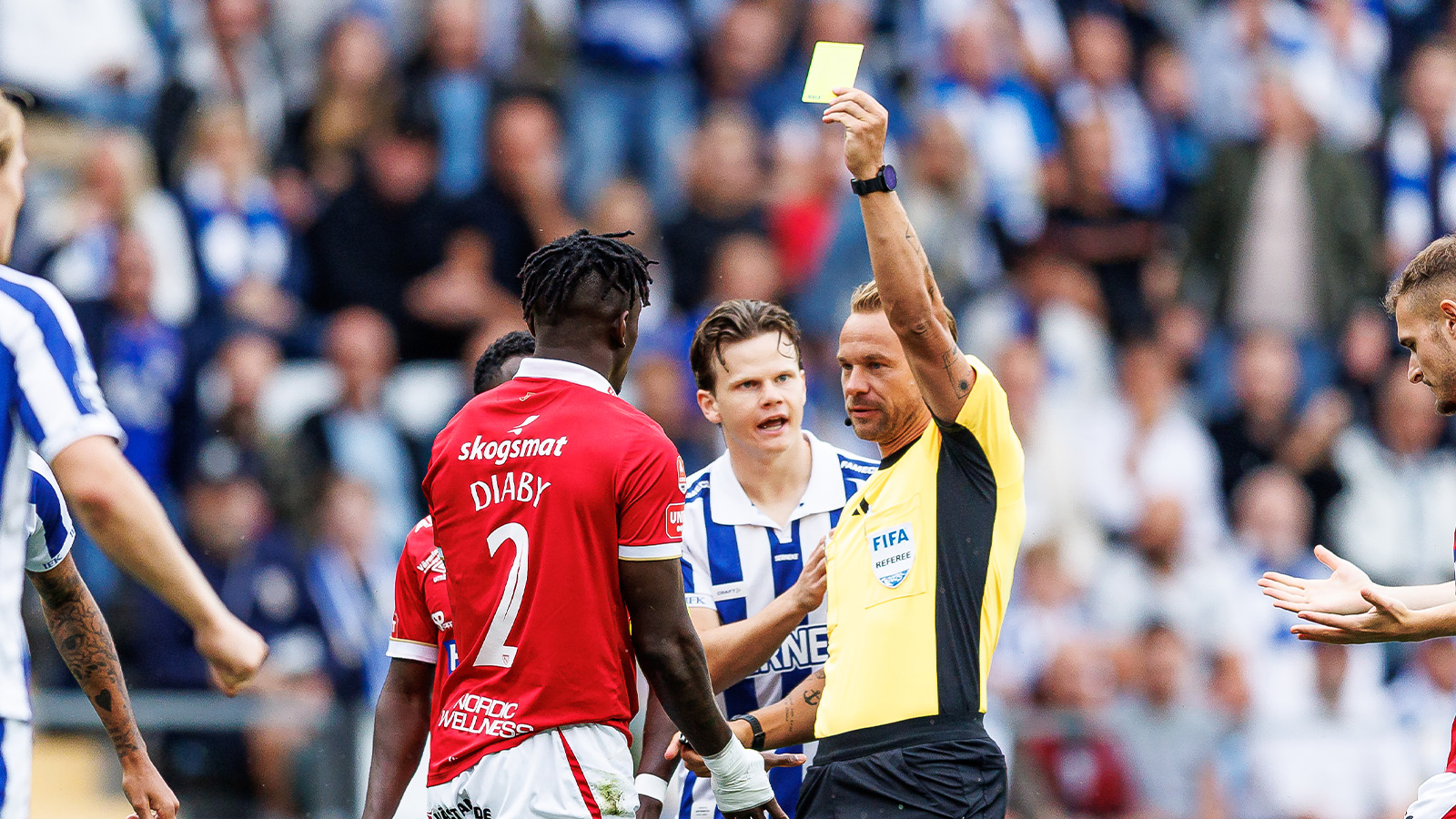 Degerfors mardröm – Diaby utvisad efter fyra minuter