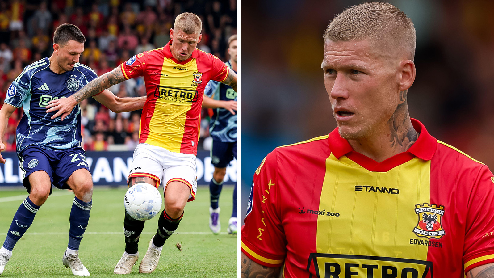 Victor Edvardsen bakom allt mot Ajax – får toppbetyg