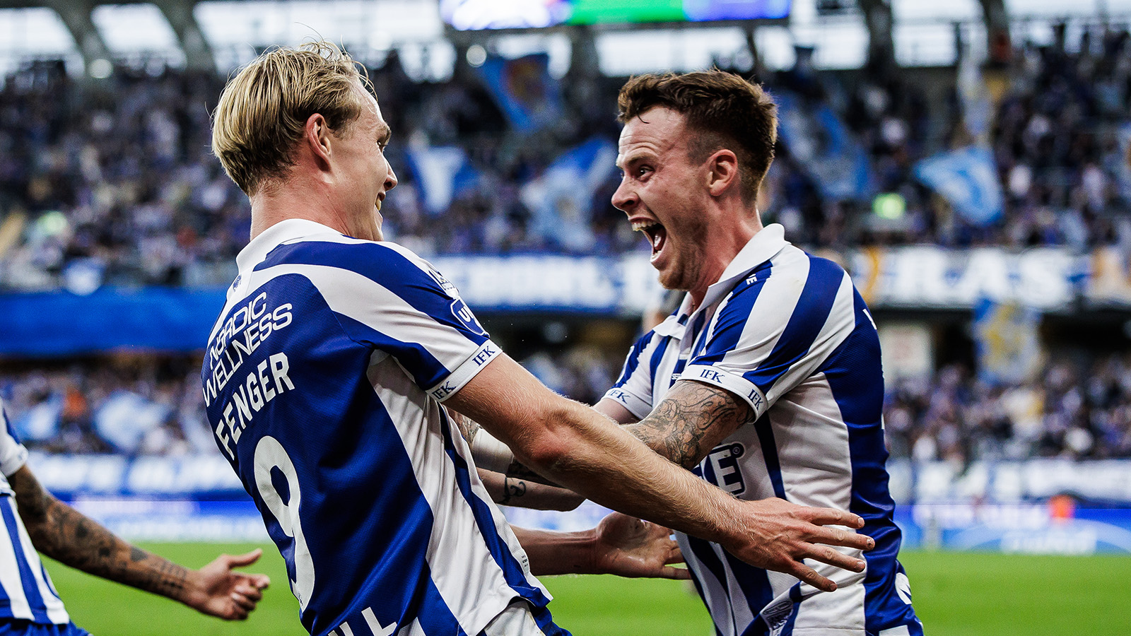 Efter drömmålet: ”Heintz och jag har en väldigt bra connection”