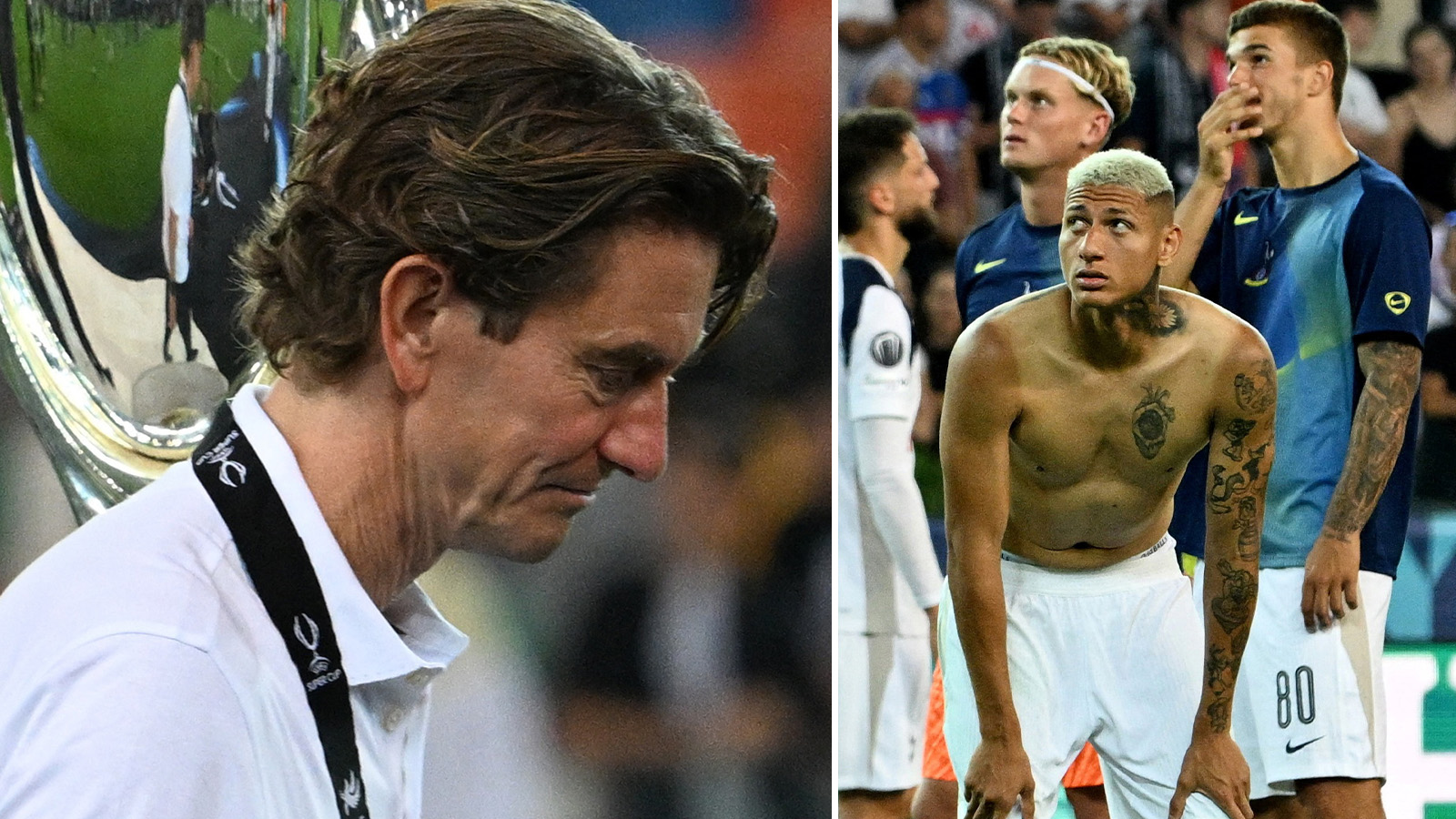 Spurs-tränaren: ”Fotboll är brutalt”