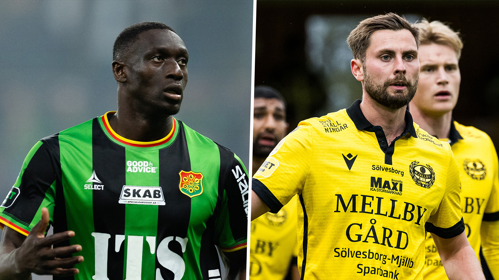 JUST NU: Så ställer Gais och Mjällby upp i toppmatchen