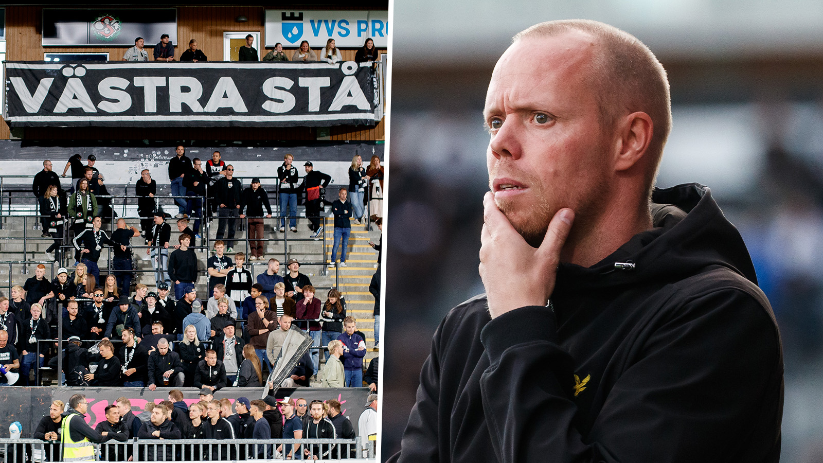 ÖSK-tränaren häcklades av egna supportrar: ”Är inte Hitler”