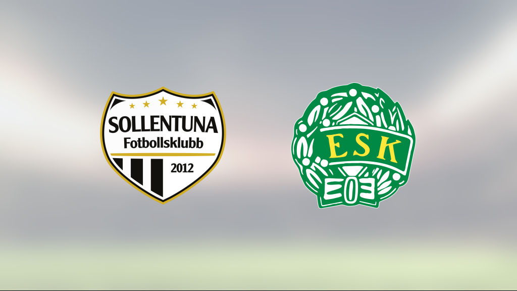 Delad pott när Enköping SK Herr gästade Sollentuna FK