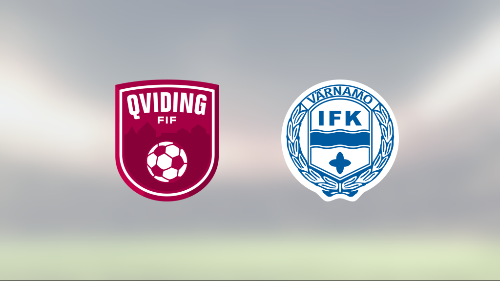 Seger för Värnamo med 3–1 mot Qviding