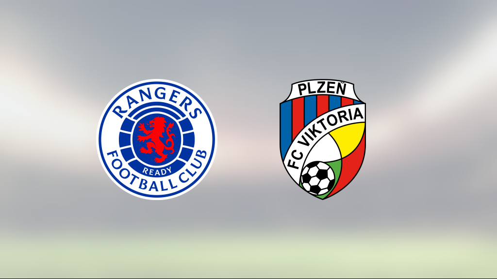 Rangers vann – slog ut Viktoria Plzen