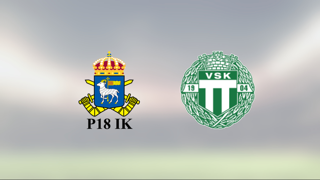 P 18 IK tog revansch – 3–0 mot Västerås SK