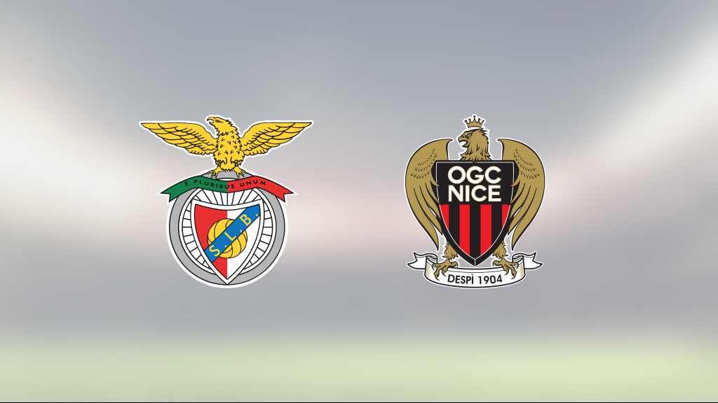 Benfica lyckades säkra segern mot Niza